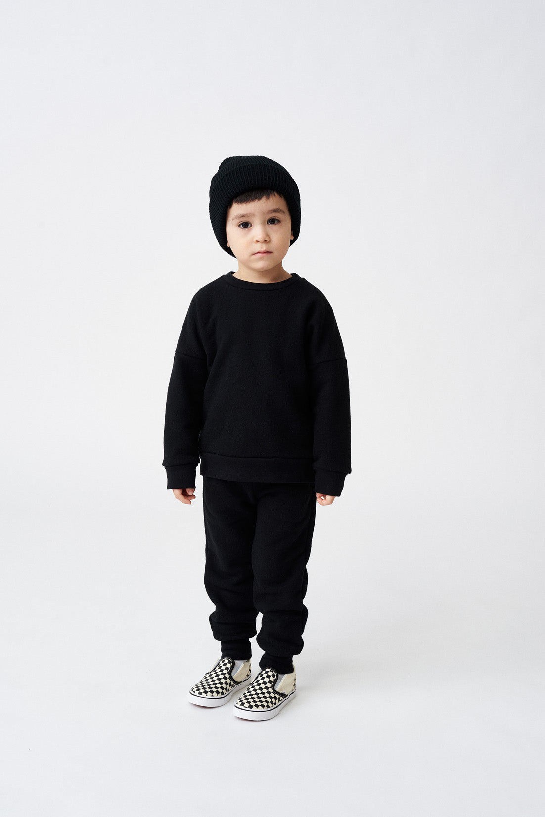 PbK2103 Kids Organic French Terry Crewneck