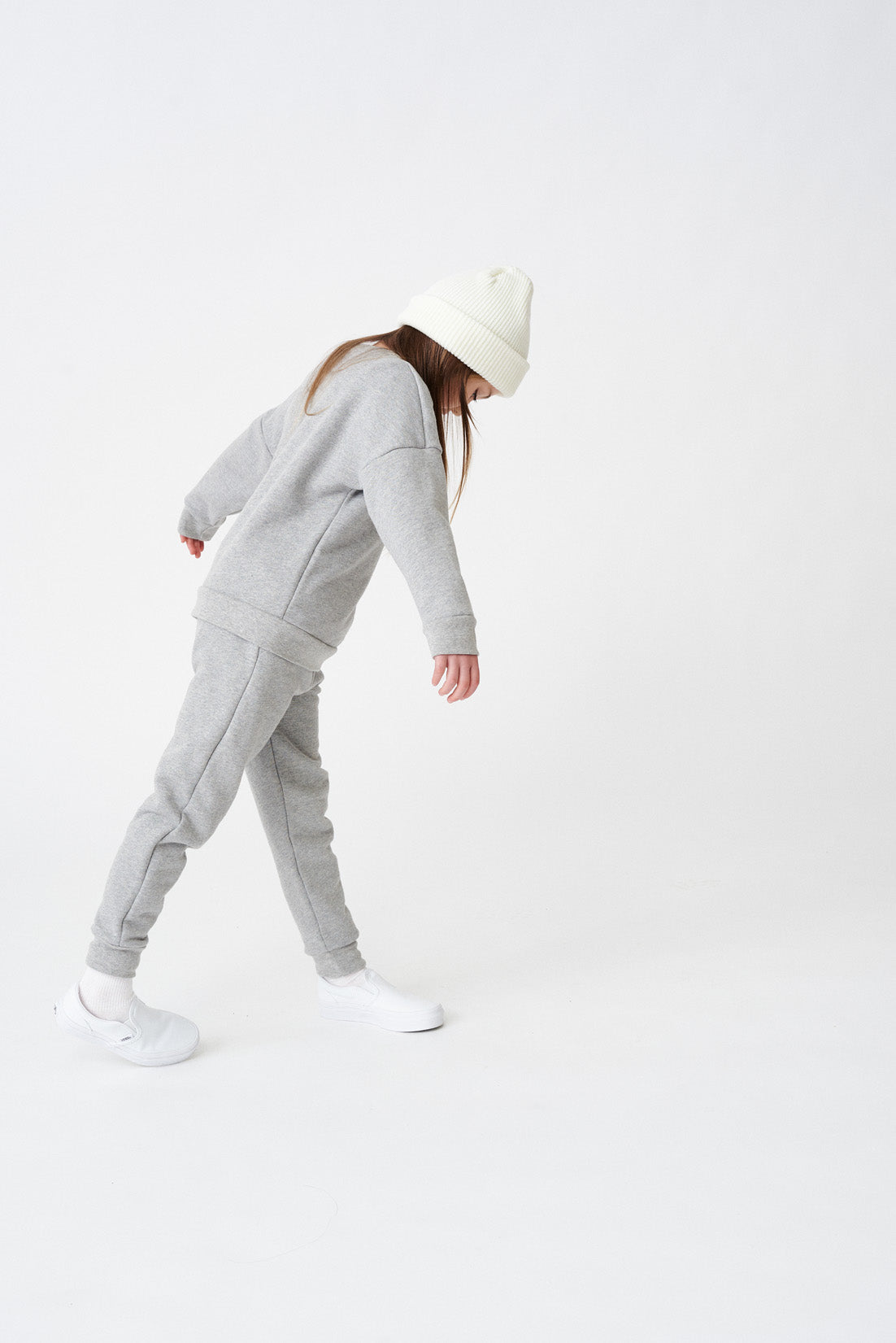 PbK2103 Kids Organic French Terry Crewneck