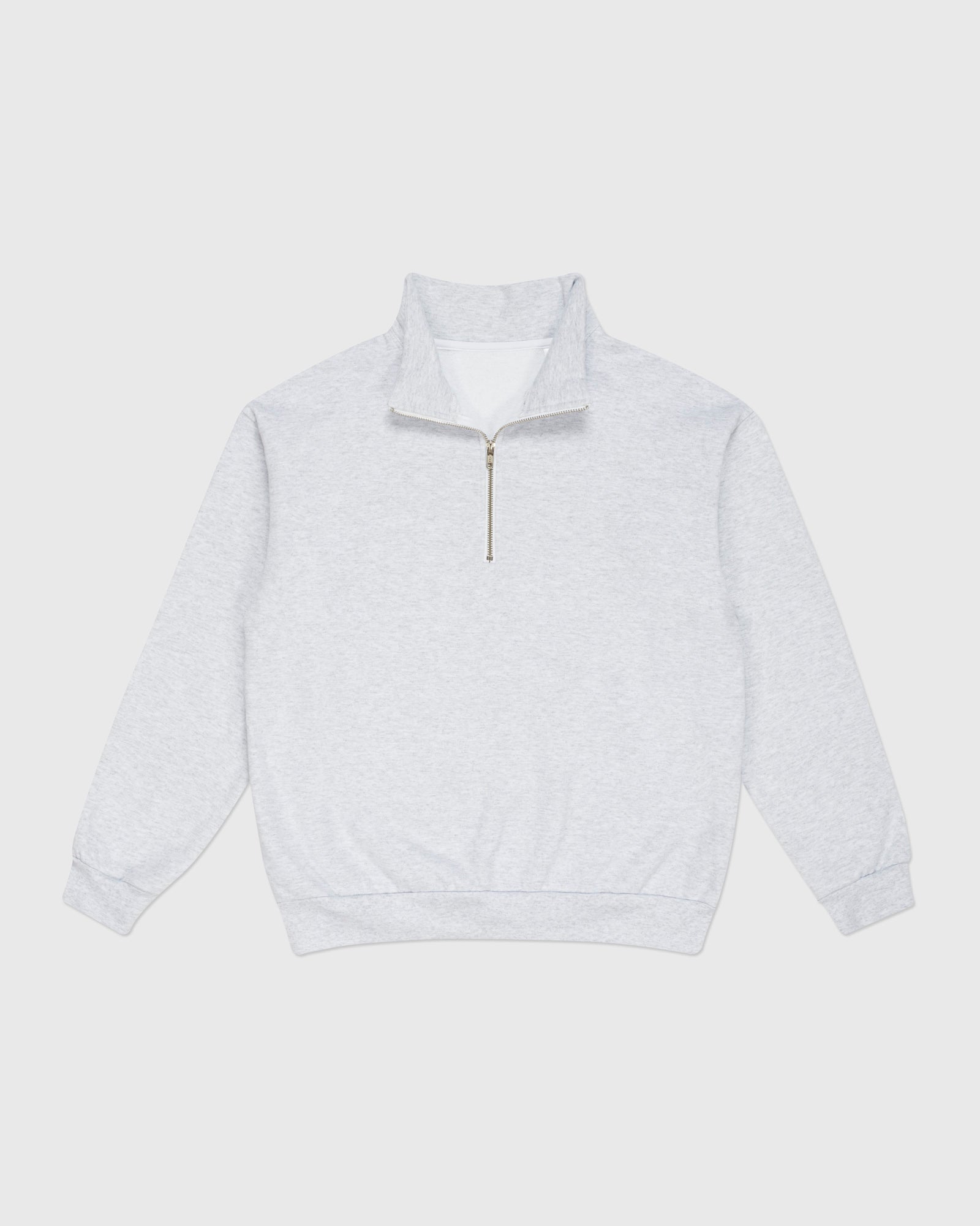 PbC2206 Organic Fleece 1/4 Zip Crewneck