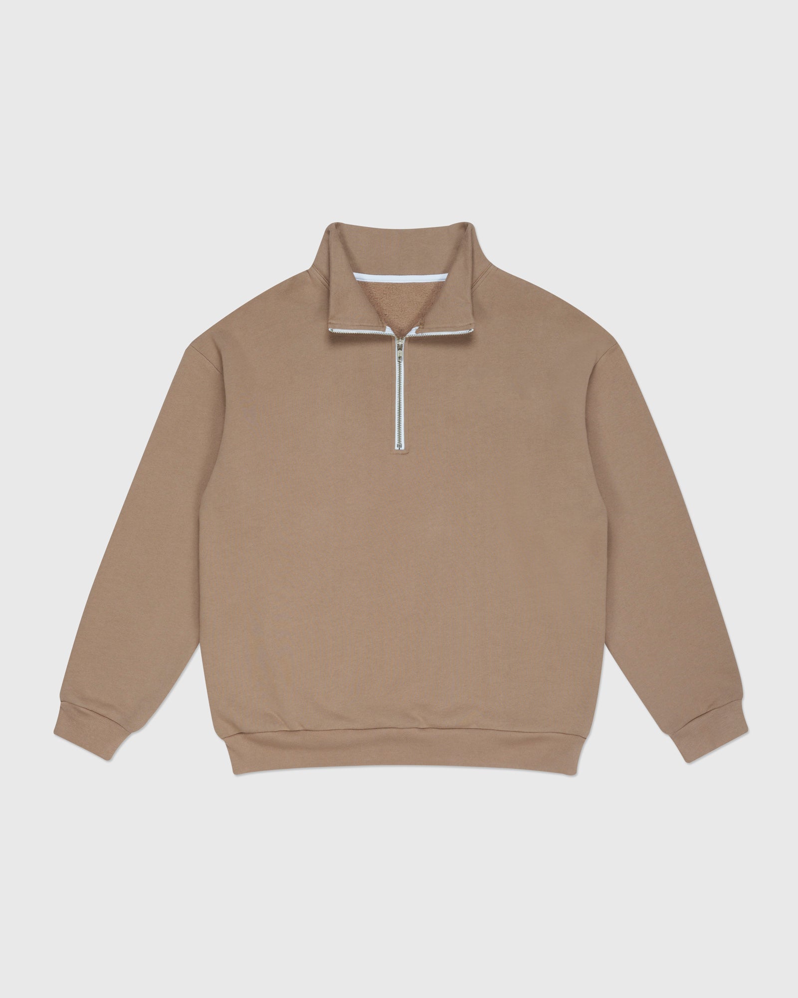 PbC2206 Organic Fleece 1/4 Zip Crewneck