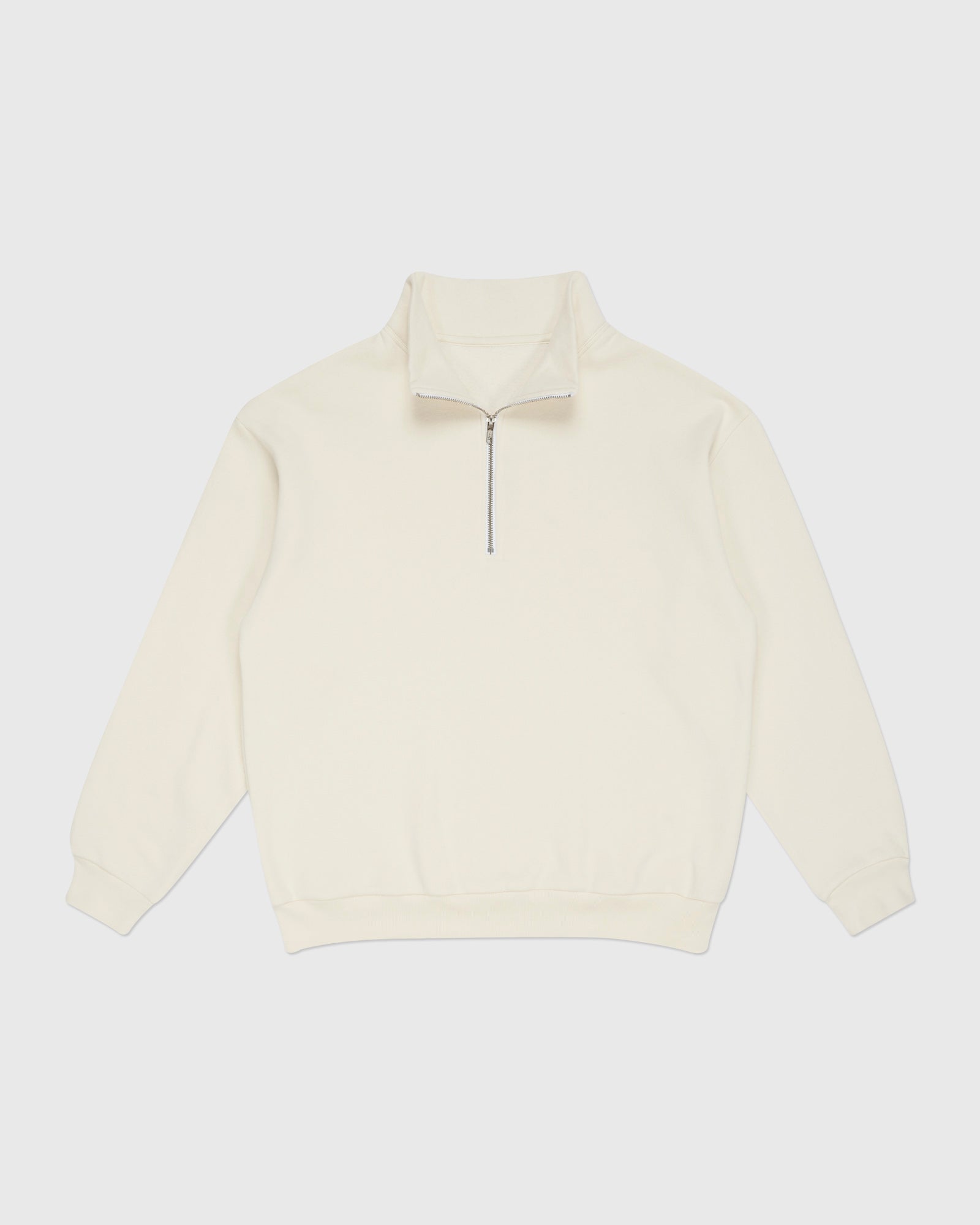 PbC2206 Organic Fleece 1/4 Zip Crewneck