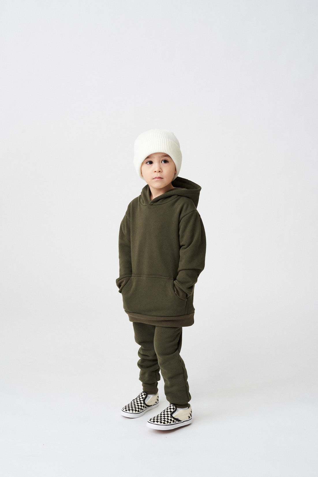 PbK2104 Kids Organic French Terry Hoodie