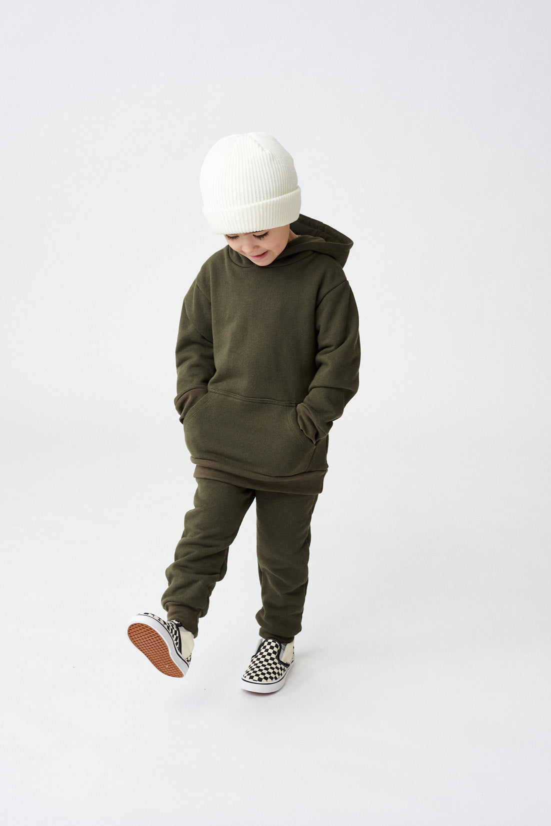 PbK2104 Kids Organic French Terry Hoodie