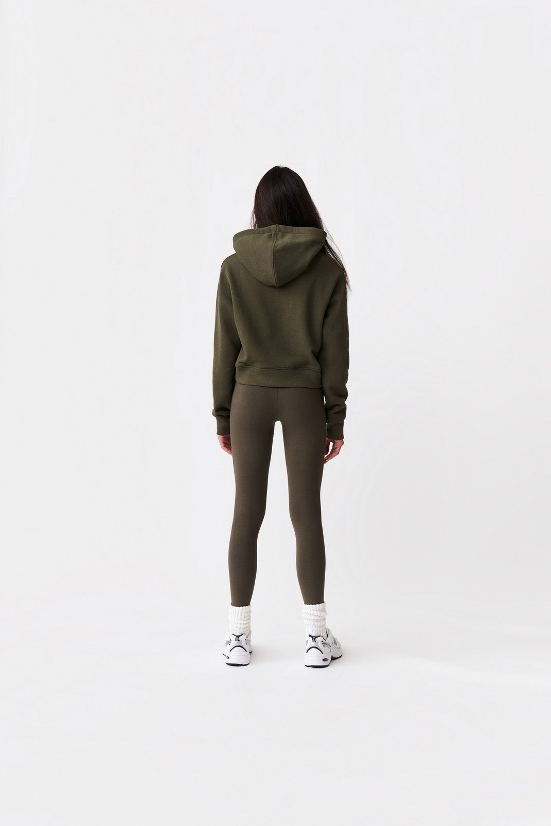Pb1906 Organic French Terry Crop Hoodie