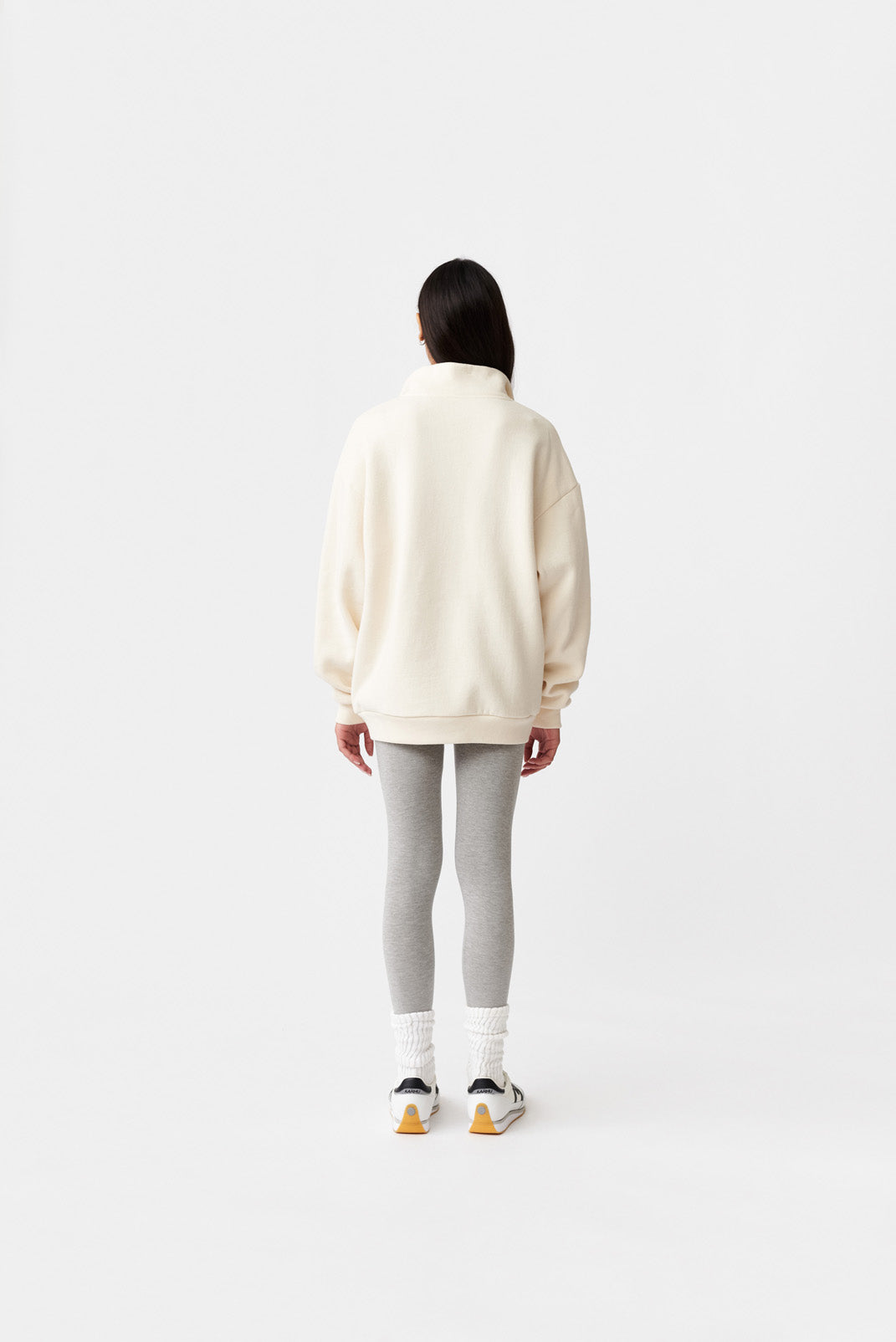 PbC2206 Organic Fleece 1/4 Zip Crewneck