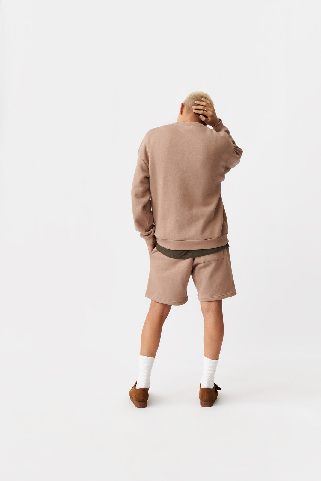 PbC2207 Organic Fleece Sweat Shorts