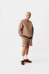 PbC2207 Organic Fleece Sweat Shorts